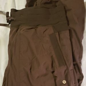 Lululemon lined regular length studio oants